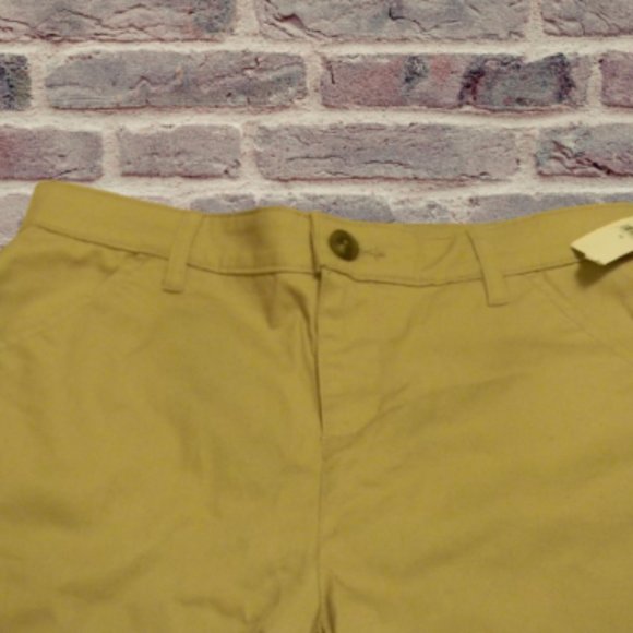 Old Navy Beige Khaki Boot Cut Adjustable Waist 16 Kids Pants - Picture 3 of 8